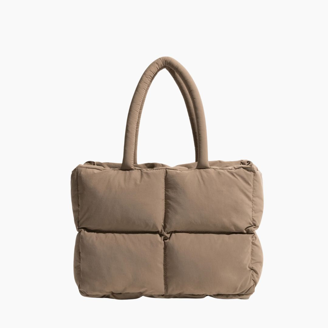 Elarova | Puffer Schultertasche für Damen Stilvolle und geräumige Umhängetasche