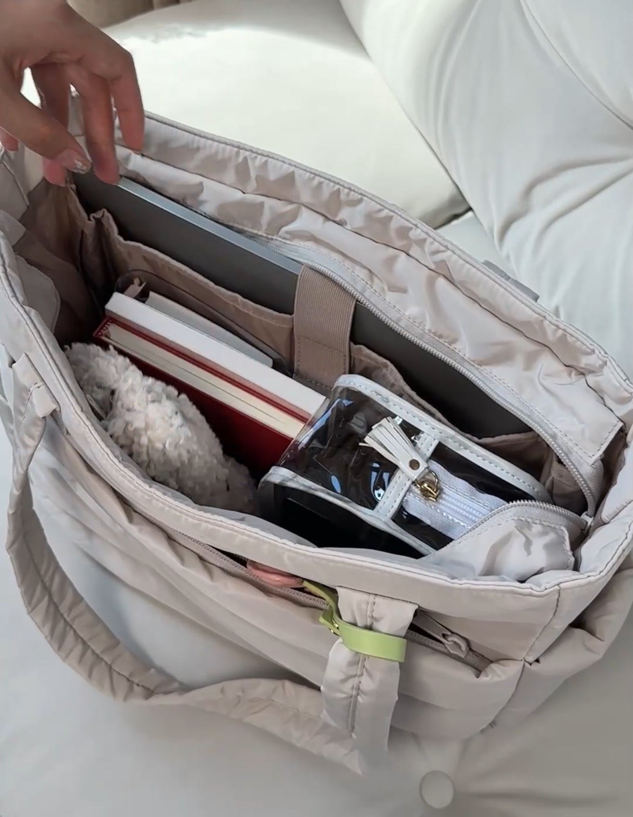 Elarova | Puffer Tasche Wasserabweisend Mit Trendigem Design