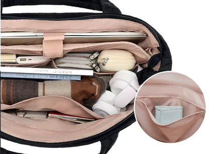 Elarova | Puffer Tasche Wasserabweisend Mit Trendigem Design