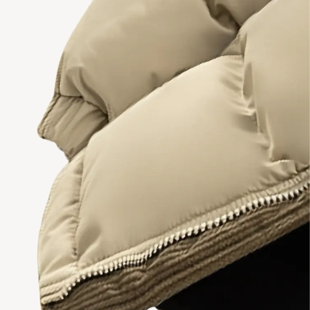 Elarova | Pufferjacke für Herren mit Cordkapuze