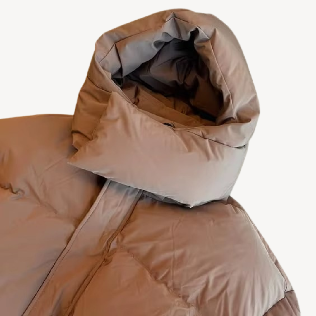 Elarova | Pufferjacke mit Kapuze für Damen