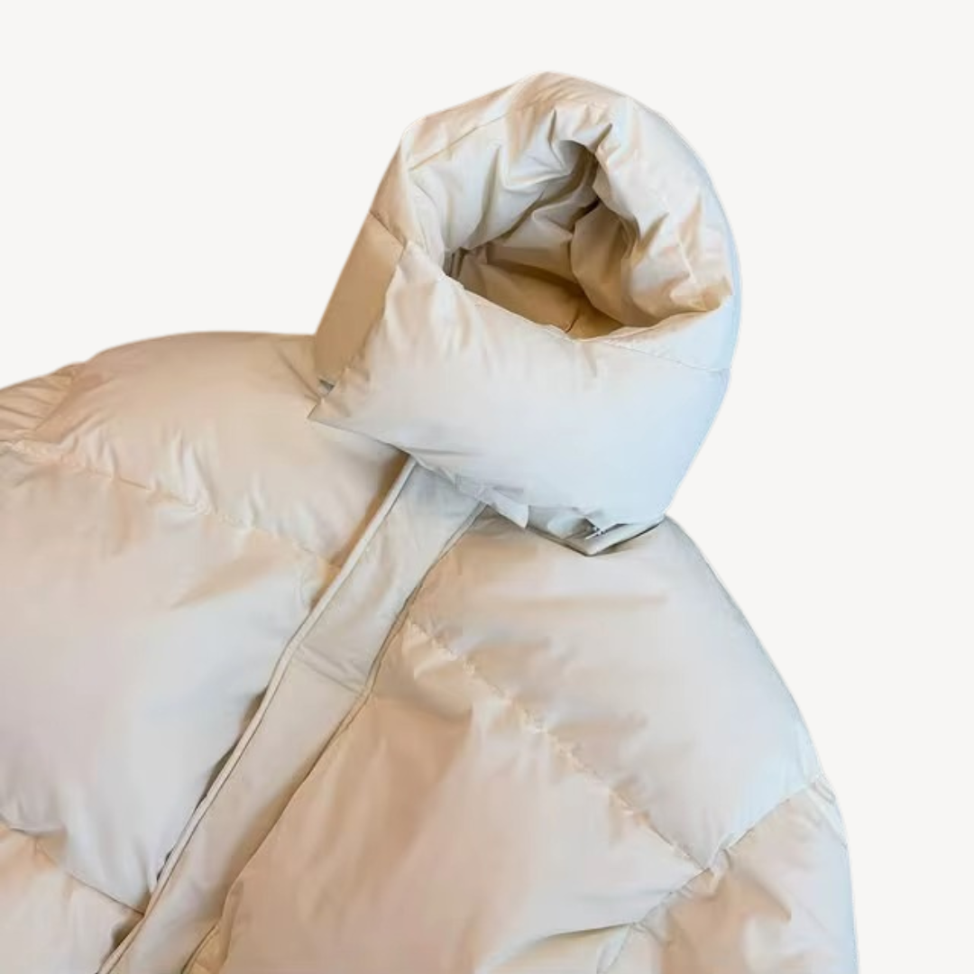 Elarova | Pufferjacke mit Kapuze für Damen