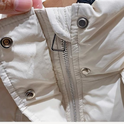 Elarova | Pufferjacke mit Kapuze für Damen