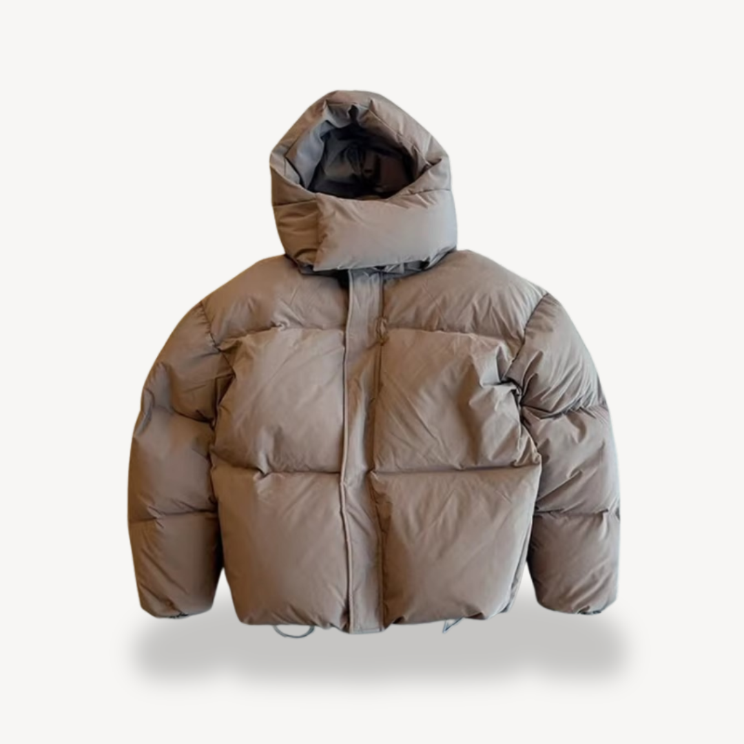 Elarova | Pufferjacke mit Kapuze für Damen