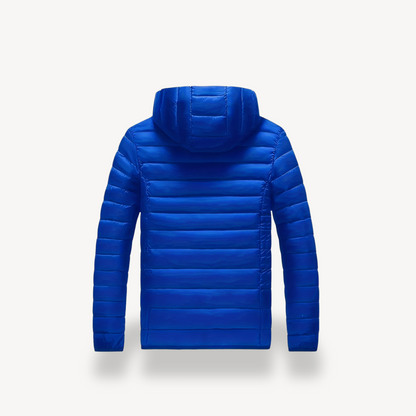 Elarova | Pufferjacke mit Kapuze für Herren