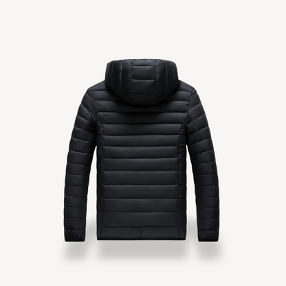 Elarova | Pufferjacke mit Kapuze für Herren