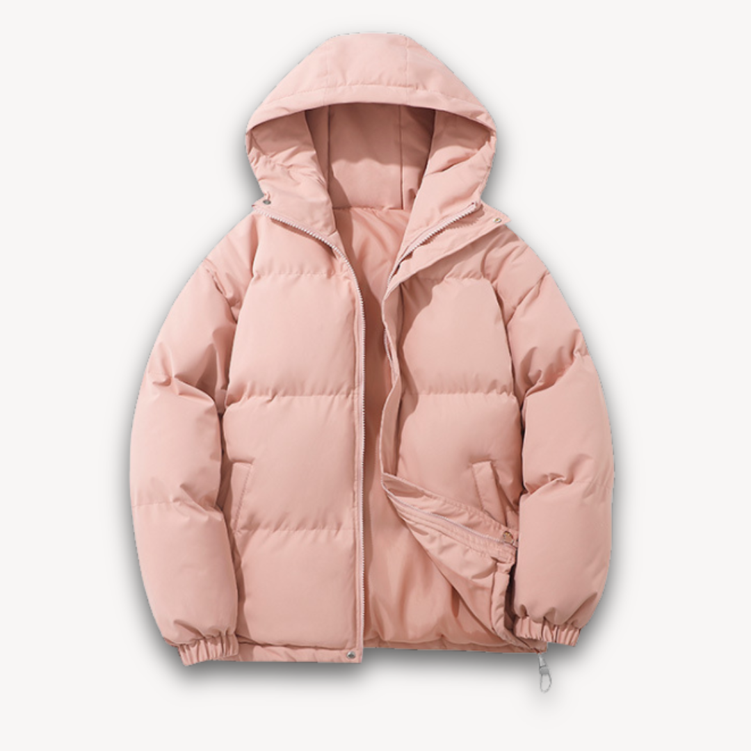 Elarova | Pufferjacke mit Kapuze für Herren – Warme Winteroberbekleidung für Erwachsene – Leichtes Polyester