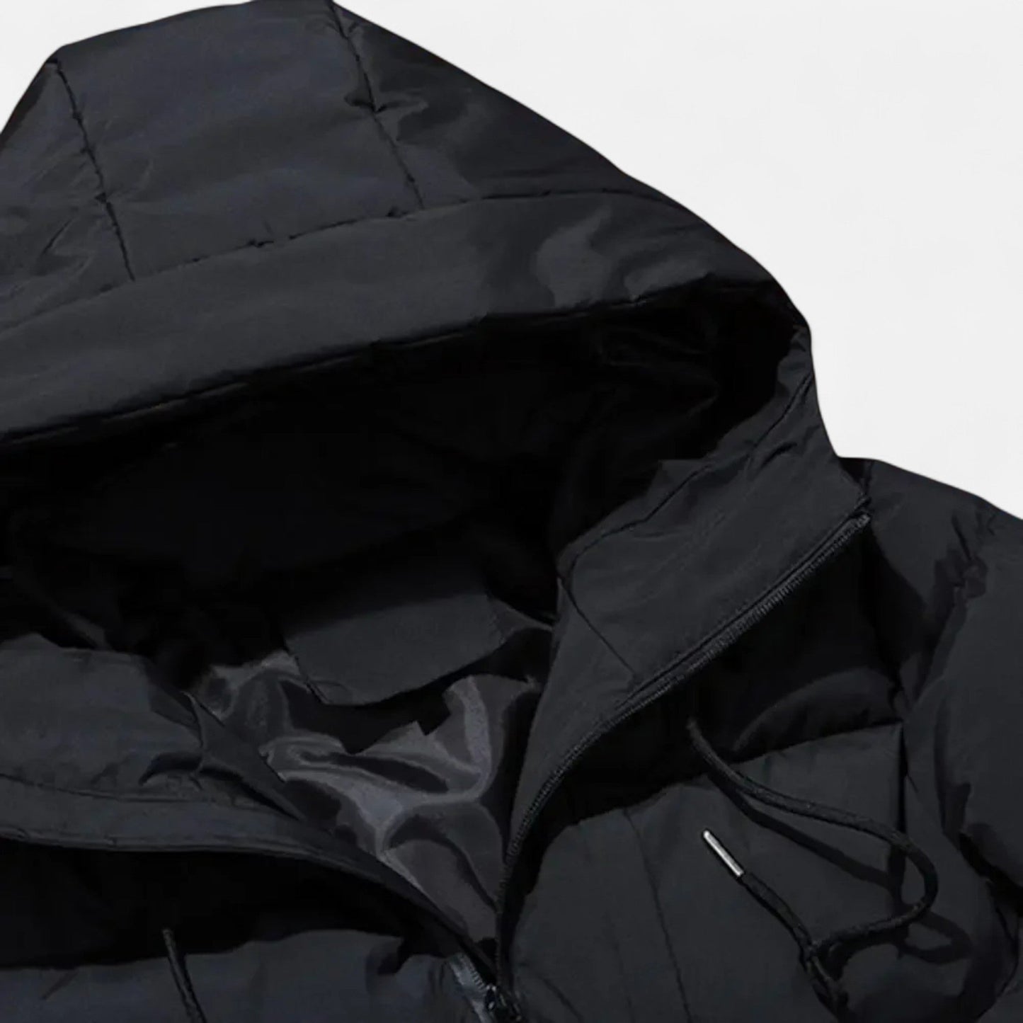 Elarova | Pufferjacke mit Kapuze für Herren – Zeitlose Schicht für kaltes Wetter