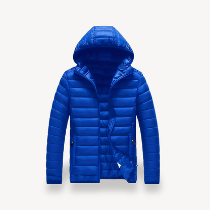 Elarova | Pufferjacke mit Kapuze für Herren