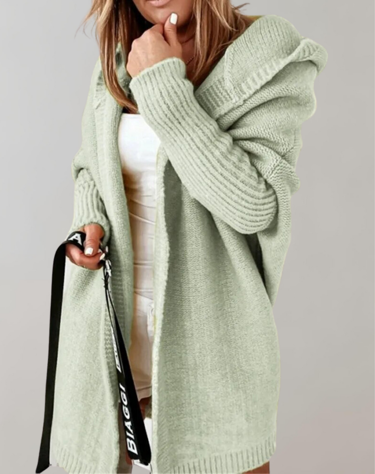 Elarova | Pullover Lange Strickjacke