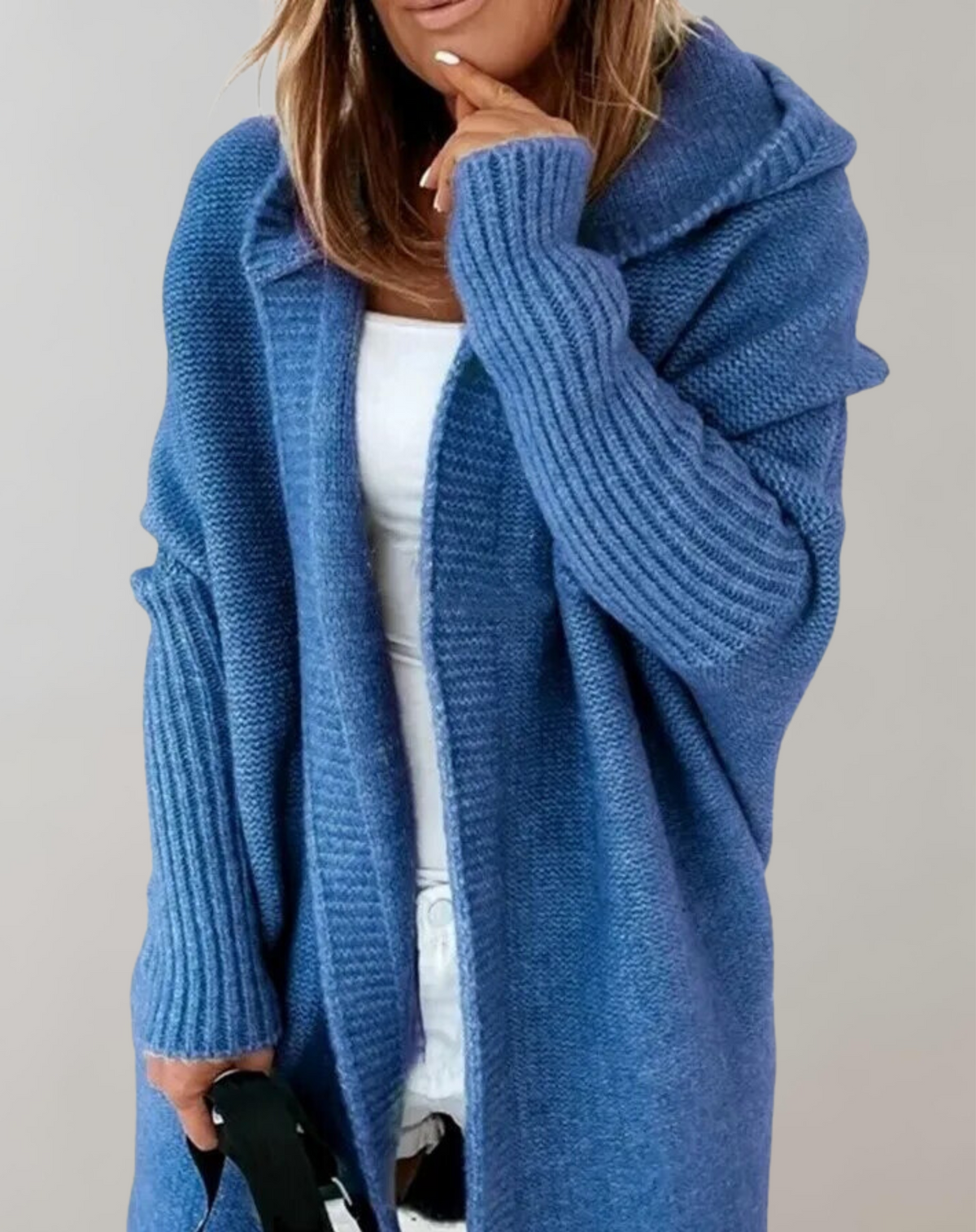 Elarova | Pullover Lange Strickjacke