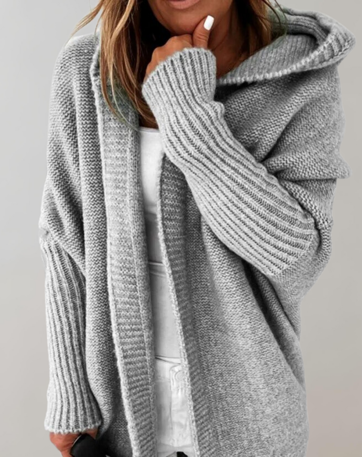 Elarova | Pullover Lange Strickjacke