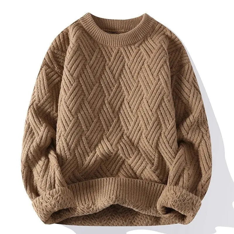 Elarova | Pullover – Weiche Mischung aus Retro-Linien und warmer, flexibler Form