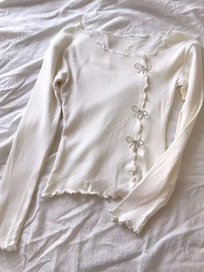 Elarova | Pullover mit Schleifenknoten für Damen