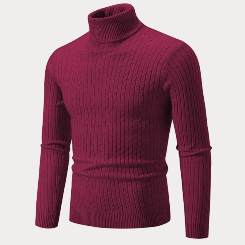 Elarova | Pullover mit Twisted Muster für Herren