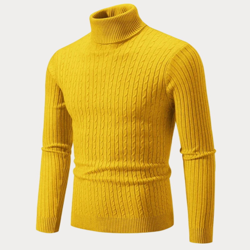 Elarova | Pullover mit Twisted Muster für Herren