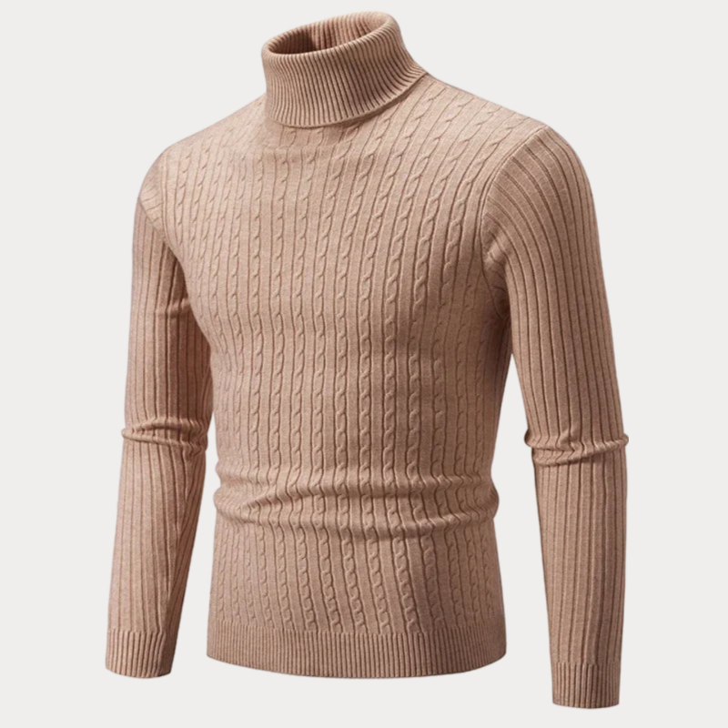Elarova | Pullover mit Twisted Muster für Herren
