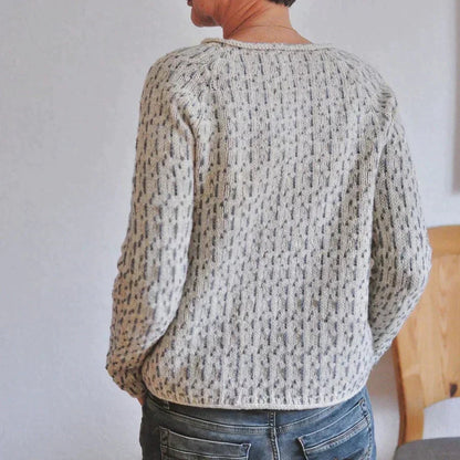 Elarova | Pullover mit U-Boot-Ausschnitt für Damen