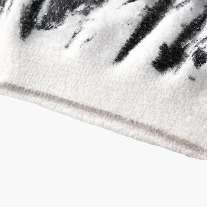 Elarova | Pullover mit abstraktem Muster für Herren