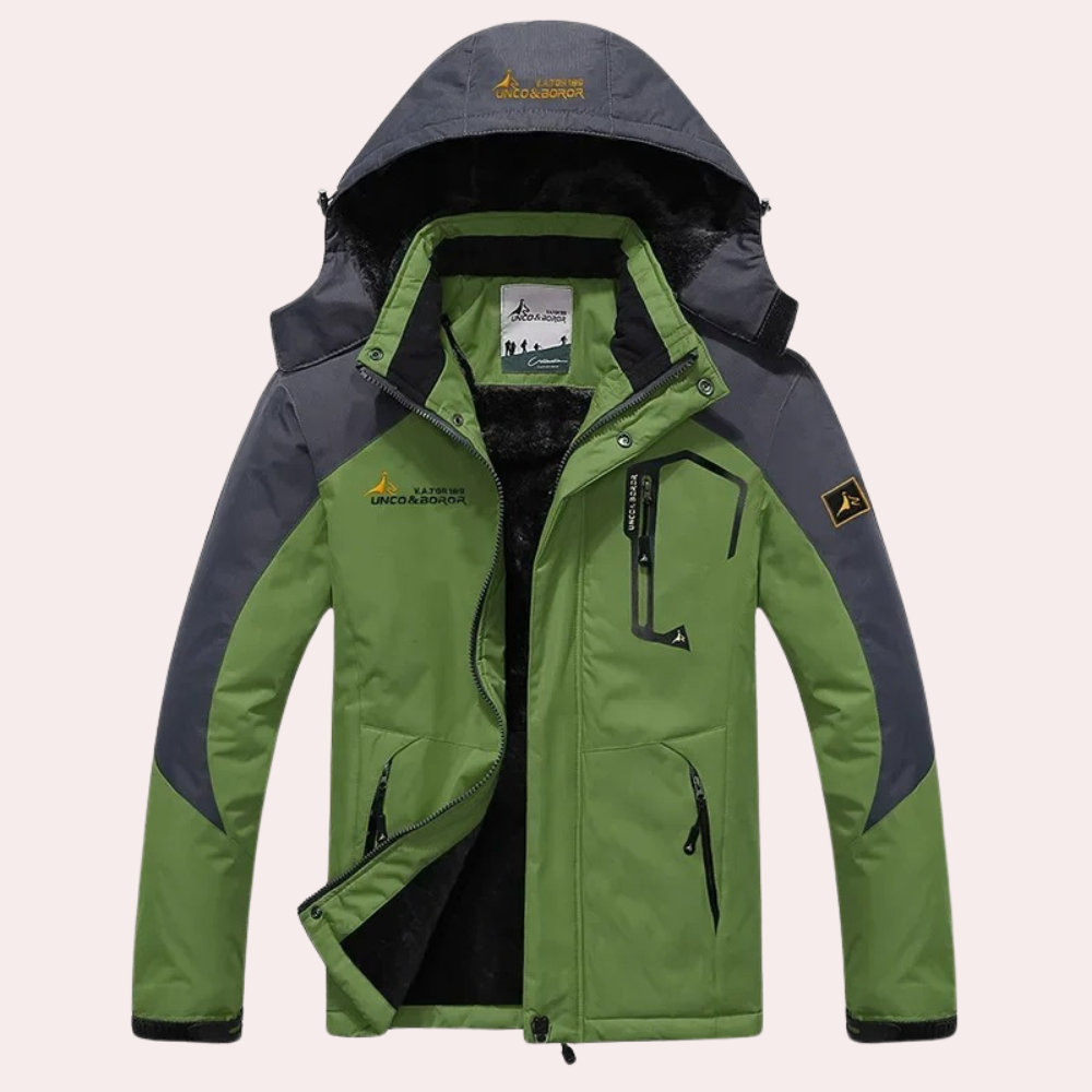 Elarova | Regenbeständige winddichte Winterjacke