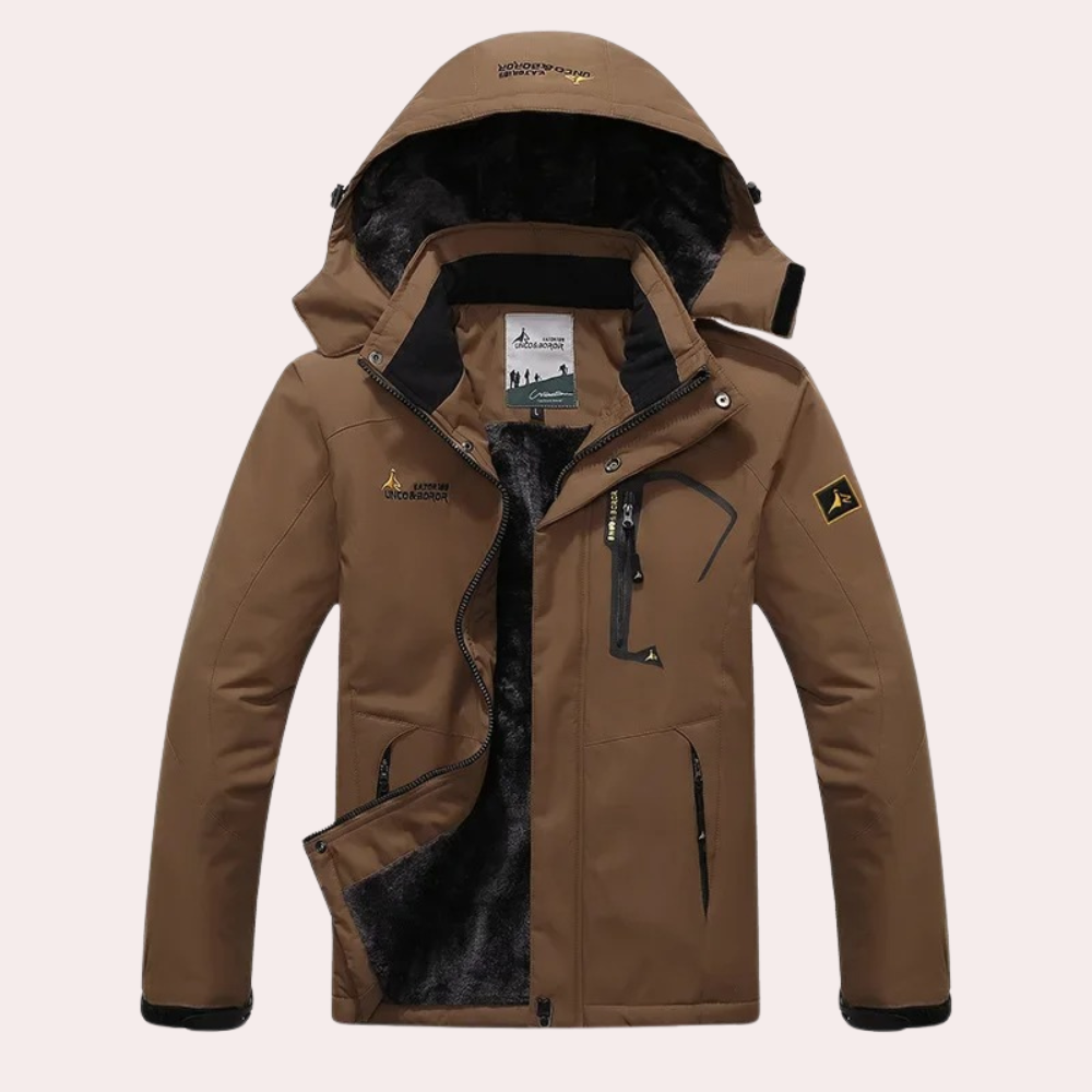 Elarova | Regenbeständige winddichte Winterjacke