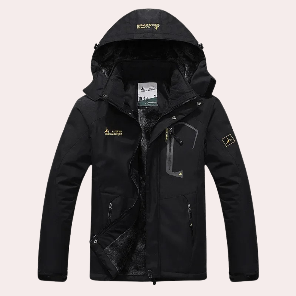 Elarova | Regenbeständige winddichte Winterjacke