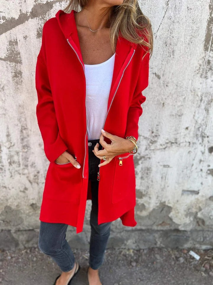 Elarova | Reißverschluss-Hoodie-Jacke-Set