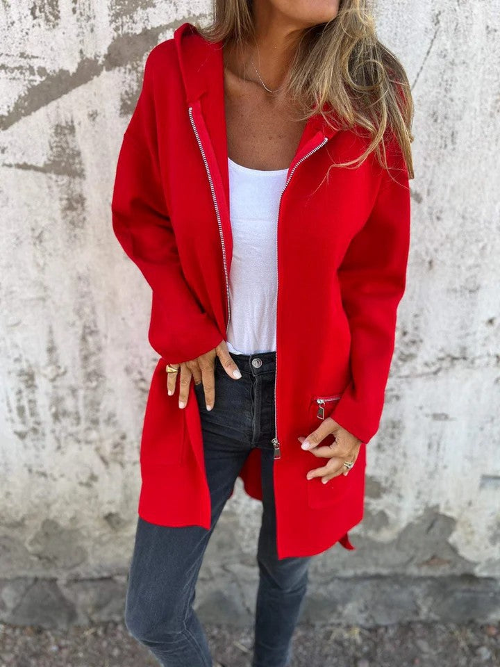 Elarova | Reißverschluss-Hoodie-Jacke-Set