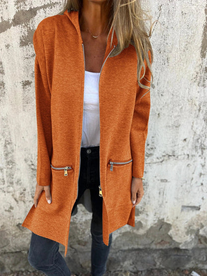 Elarova | Reißverschluss-Hoodie-Jacke-Set