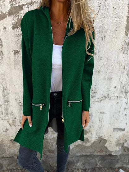 Elarova | Reißverschluss-Hoodie-Jacke-Set