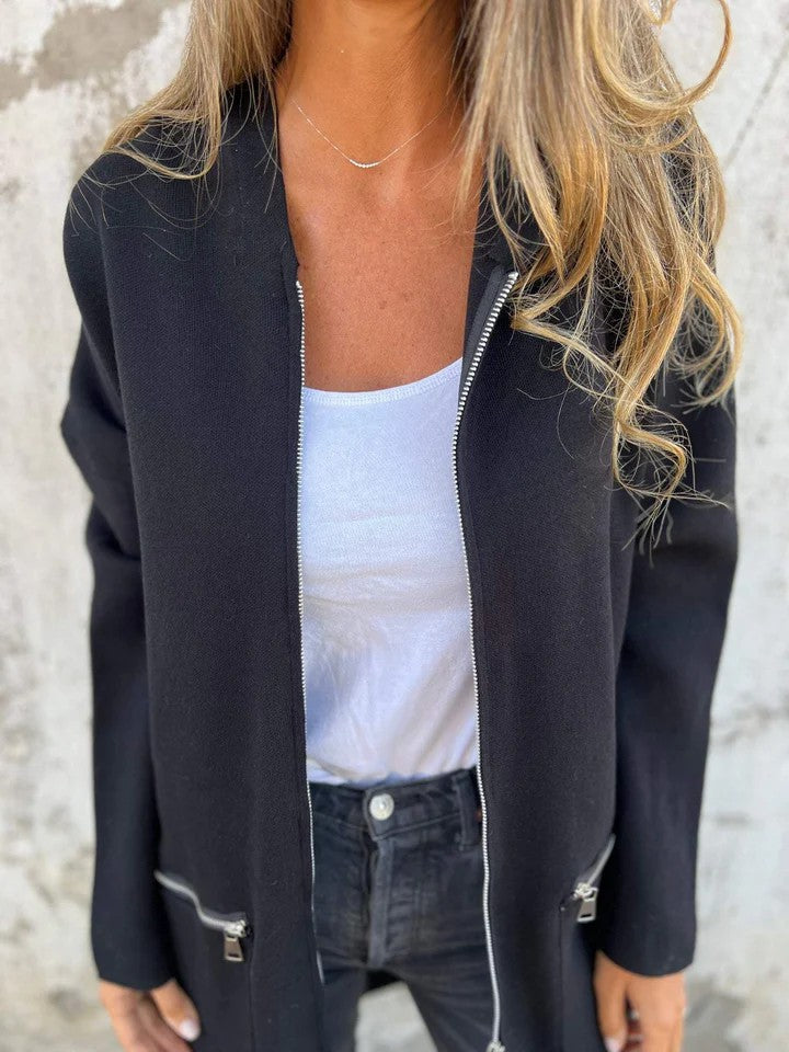 Elarova | Reißverschluss-Hoodie-Jacke-Set