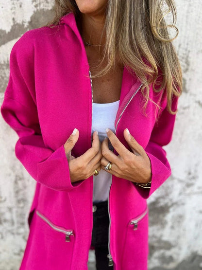 Elarova | Reißverschluss-Hoodie-Jacke-Set