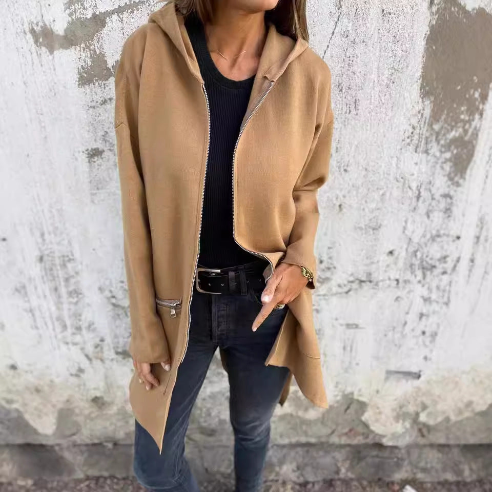 Elarova | Reißverschluss-Hoodie-Jacke-Set