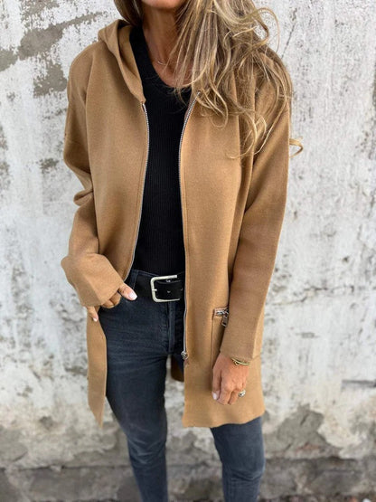Elarova | Reißverschluss-Hoodie-Jacke-Set