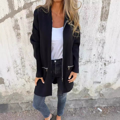 Elarova | Reißverschluss-Hoodie-Jacke-Set