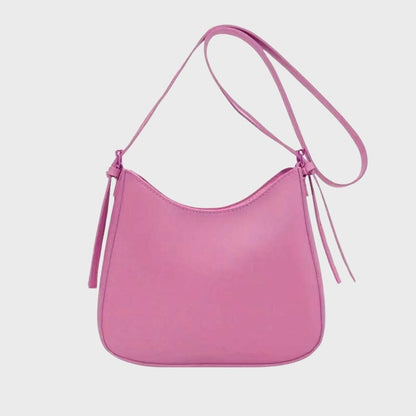 Elarova | Reißverschluss Klein Schultertasche Kunstledertasche