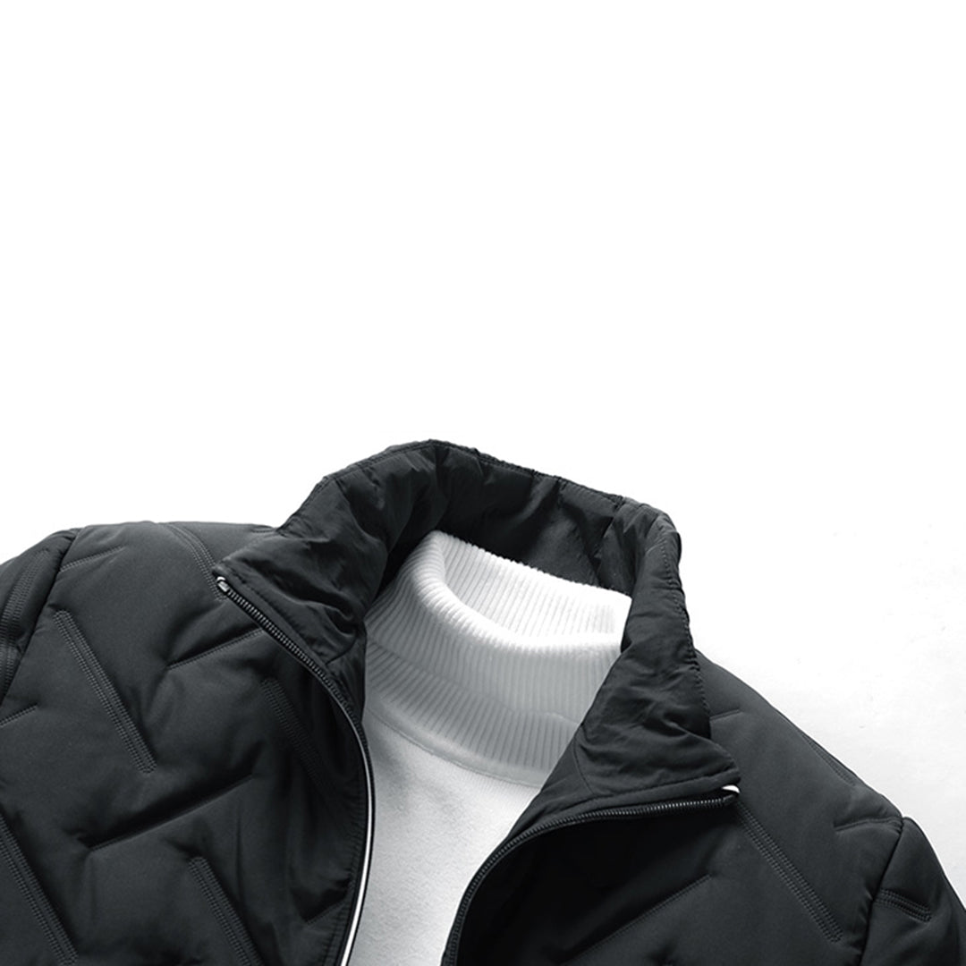 Elarova | Reißverschluss Stehkragen Freizeitjacke Herrenbekleidung