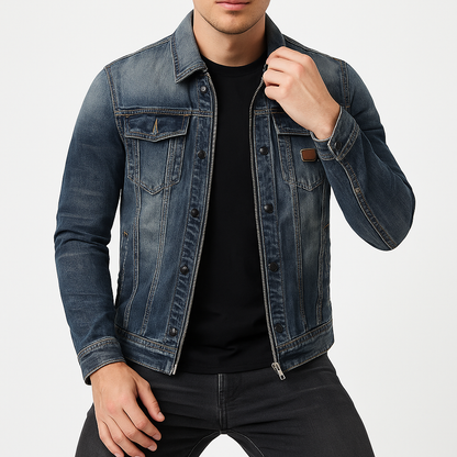Elarova | Retro-Jeansjacke