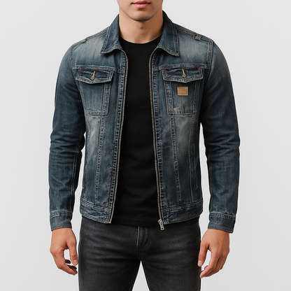 Elarova | Retro-Jeansjacke