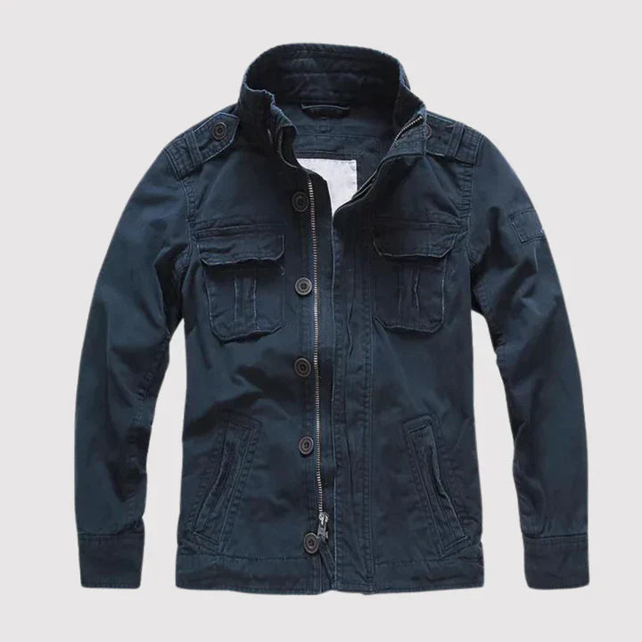 Elarova | Retro-Jeansjacke Mit Mehreren Taschen