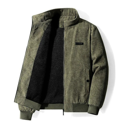 Elarova | Retro Rib Samt Jacke