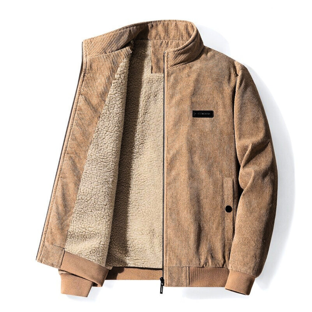Elarova | Retro Rib Samt Jacke