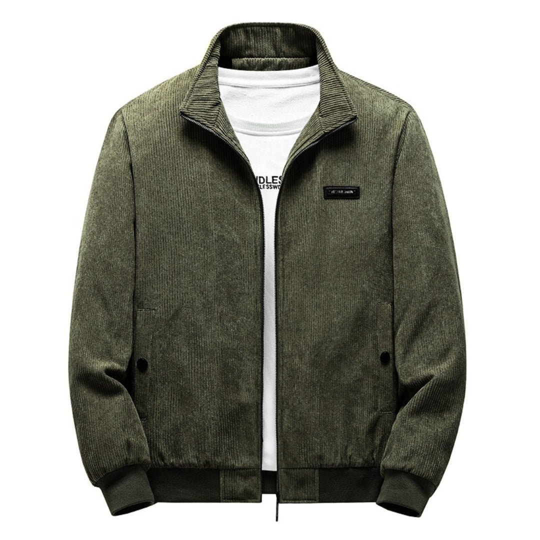 Elarova | Retro Rib Samt Jacke