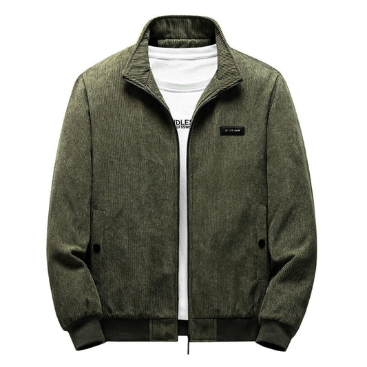 Elarova | Retro Rib Samt Jacke