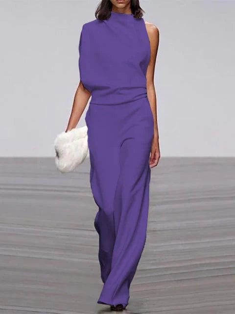 Elarova | Rollkragen-Jumpsuit für Damen