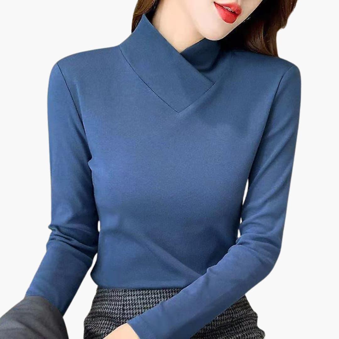 Elarova | Rollkragen Pullover für Damen