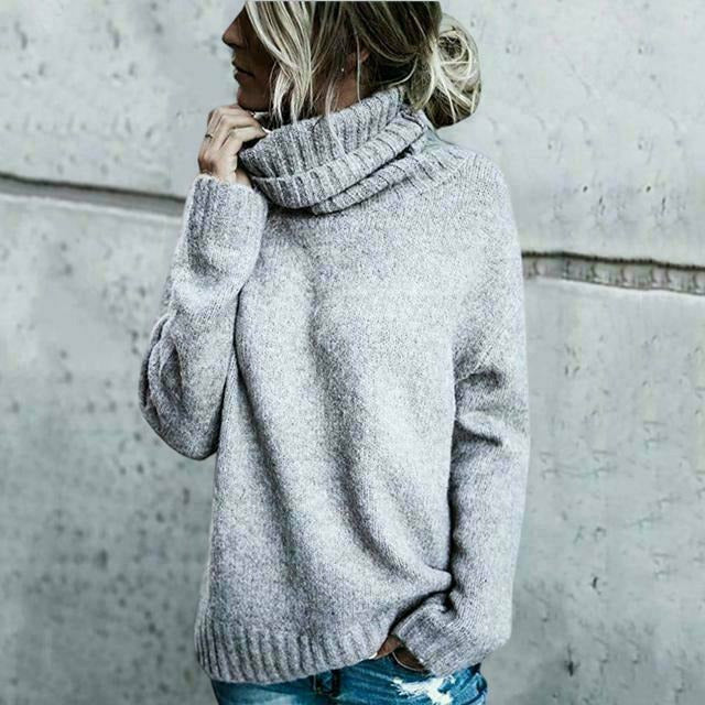 Elarova | Rollkragen Strickpullover