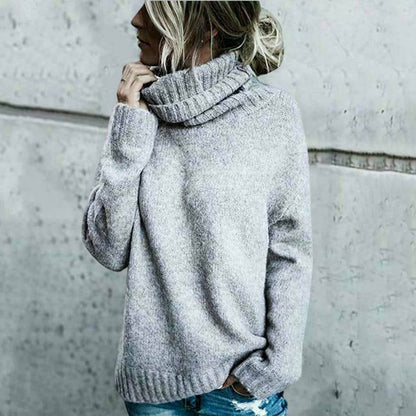 Elarova | Rollkragen Strickpullover