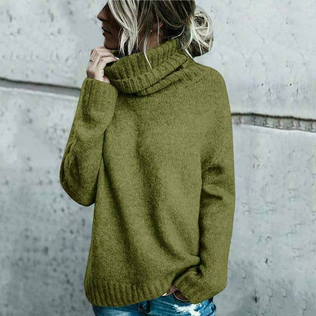 Elarova | Rollkragen Strickpullover