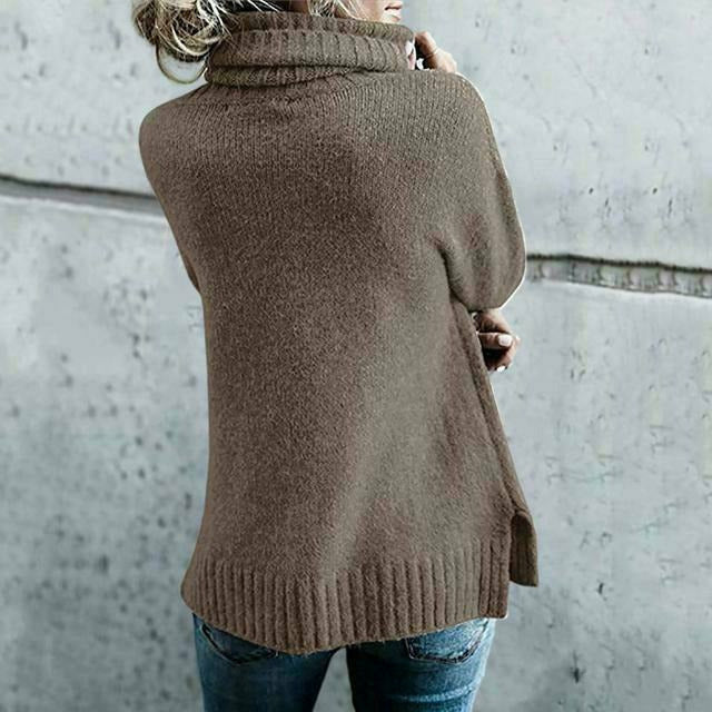Elarova | Rollkragen Strickpullover